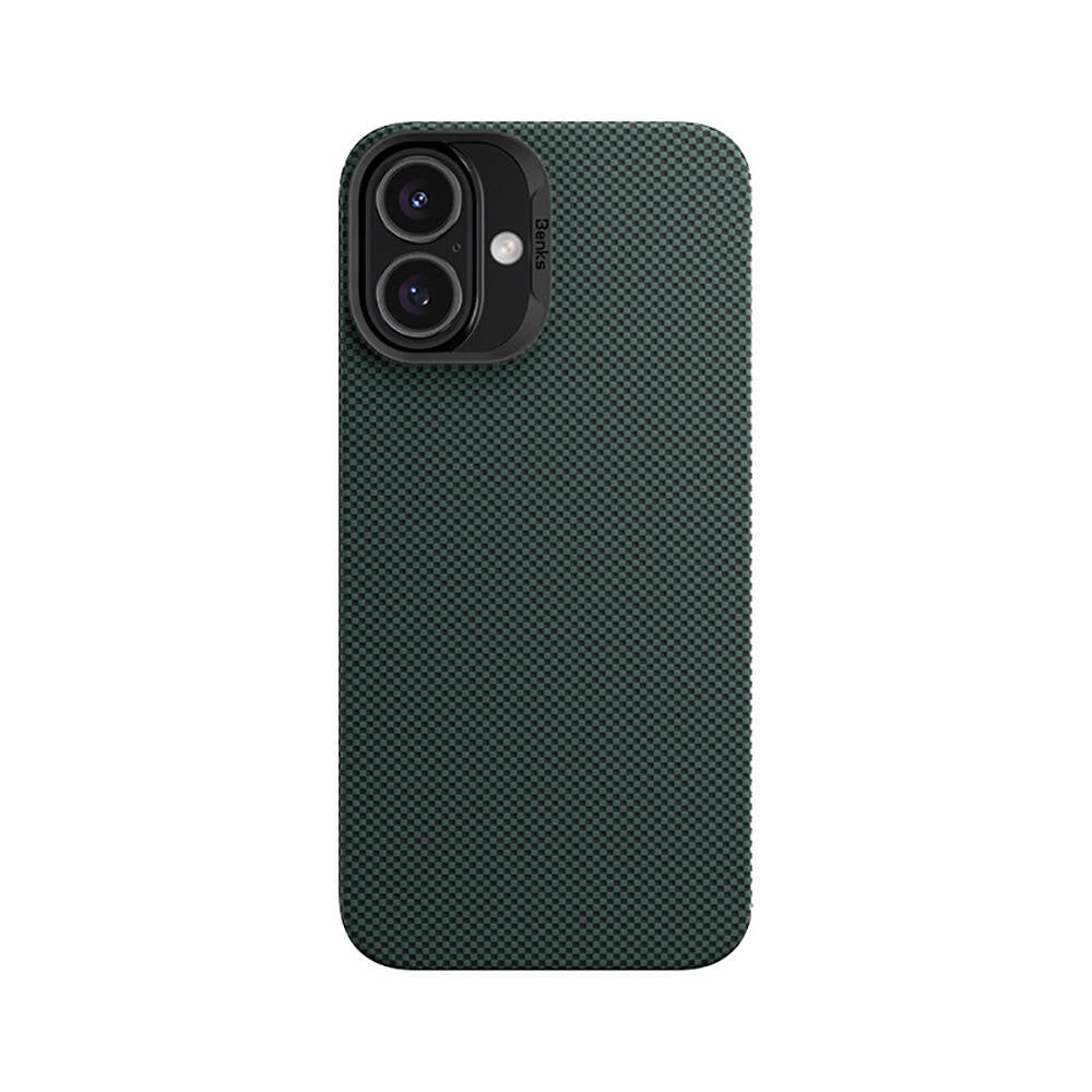Benks ArmorTint Serisi iPhone 16 Plus M-safe Şarj Özellikli ArmorAir Kevlar Kılıf Benks ArmorTint Serisi iPhone 16 Plus M-safe Şarj Özellikli ArmorAir Kevlar Kılıf